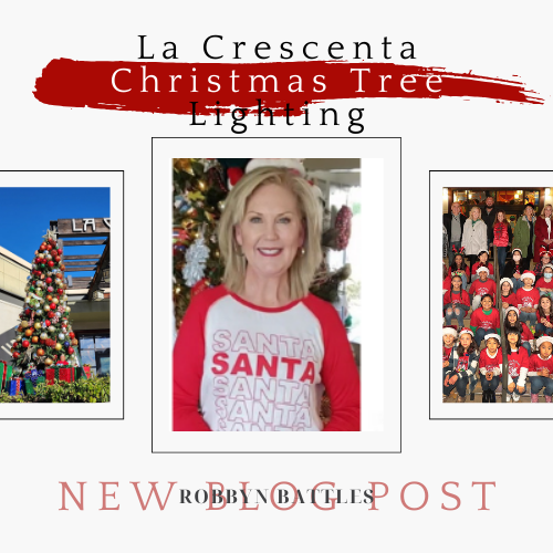 La Crescenta Christmas Tree Lighting Robbyn Battles The House Agent