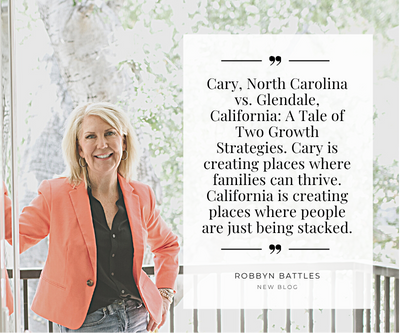 Cary North Carolina vs Glendale California growth strategies