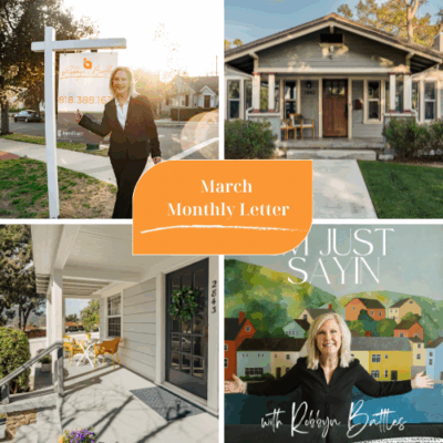 Robbyn Battles March 2026 Monthly Letter