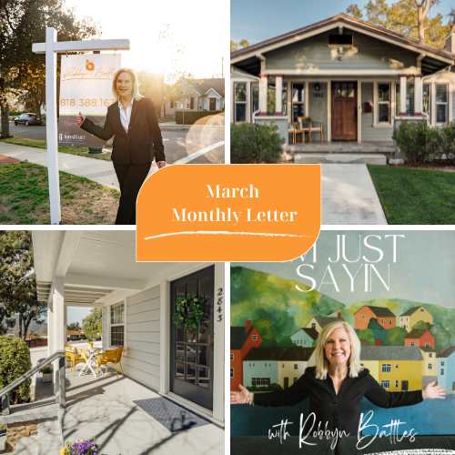 Robbyn Battles March 2026 Monthly Letter