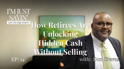 on Graves of the Housing Wealth Institute explaining reverse mortgages on the I'm Just Saying podcast