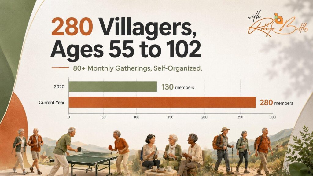 Pasadena Village aging in place community membership growth chart Pasadena Village aging in place community membership growth chart